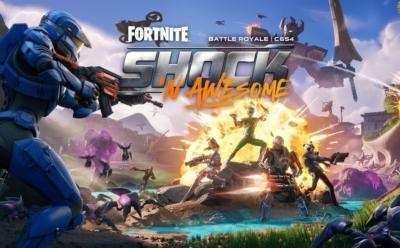 Fortnite Shock N Awesome Key Art