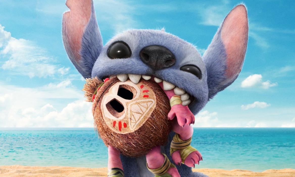 Stitch in Lilo & Stitch poster