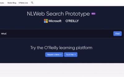 nlweb announced by microsoft
