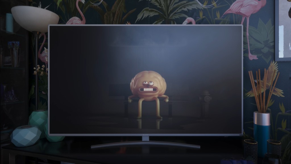 Watching TV in GTA 6.