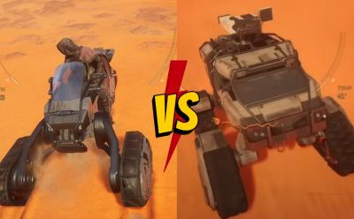 Buggy vs Sandbike Dune Awakening
