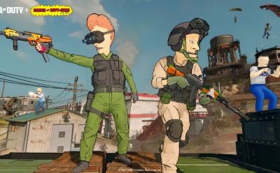 Beavis and Butt-Head skins in Call of Duty