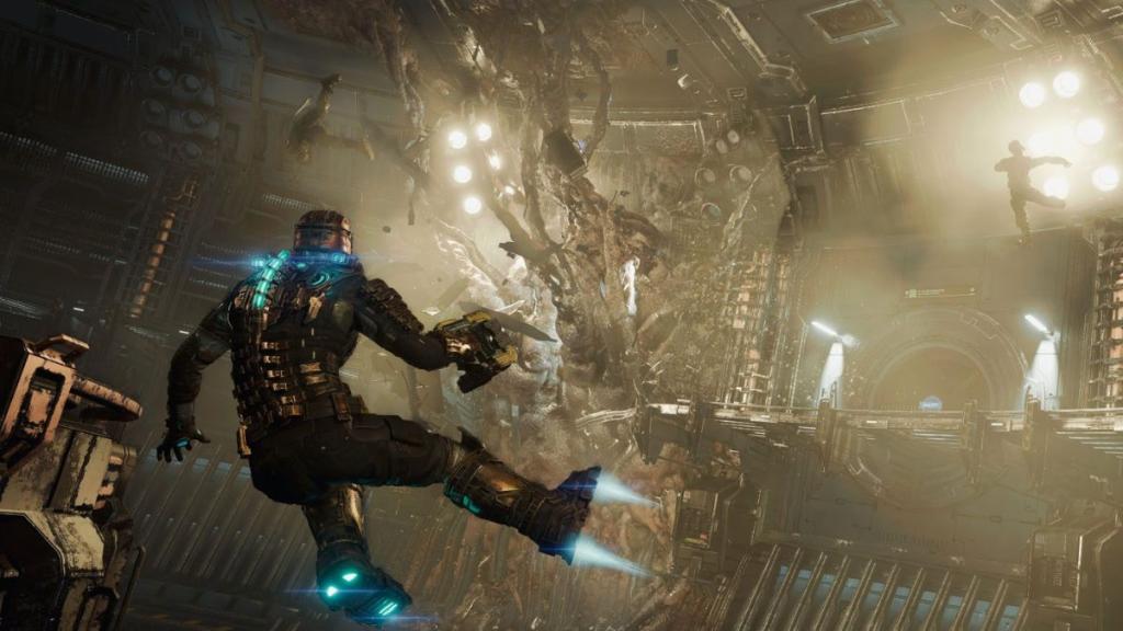 Issac Flying in Dead Space