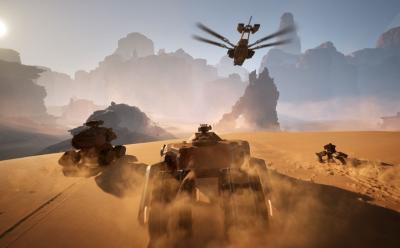 Vehicles in Dune Awakening
