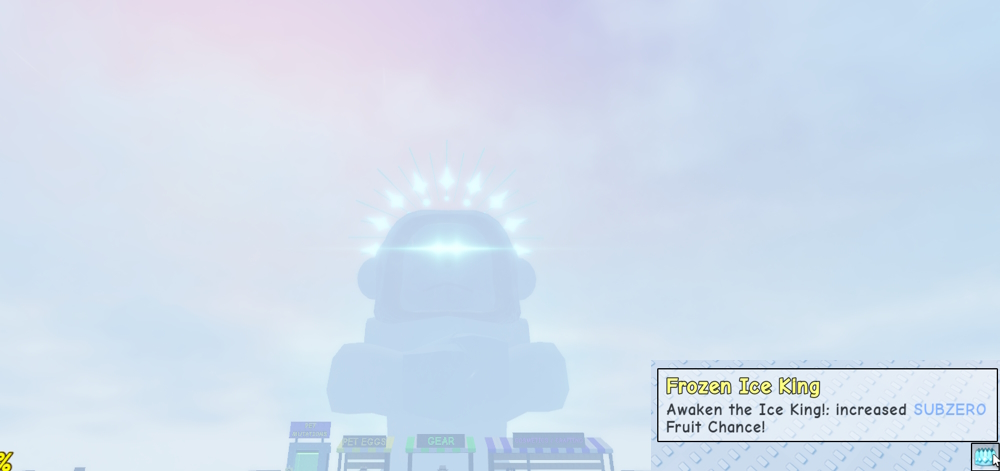 Frozen Ice King event