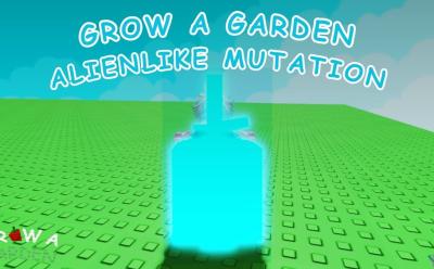 Grow a Garden Alienlike Mutation on Fruit