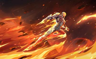 Human Torch in Marvel Rivals