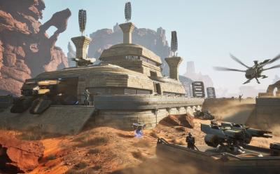 A player base in Dune Awakening