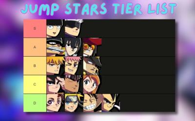 Jump Stars Characters Tier List