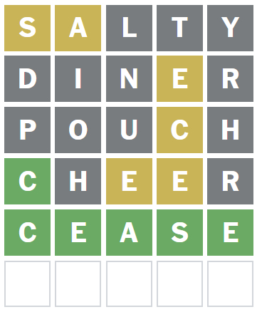 Today’s Wordle Hints, Answer for 1446 on June 4, 2025 Beebom