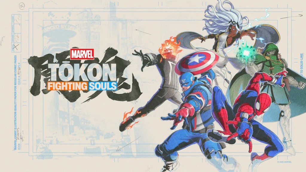 Marvel Tokon Fighting Souls announcement cover
