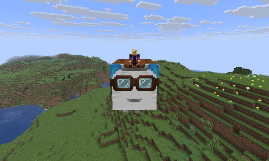 Minecraft Ride Happy Ghasts