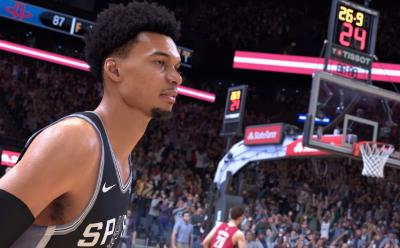 Victor Wembanyama in NBA 2K25