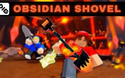 Obsidian Shovel Dig