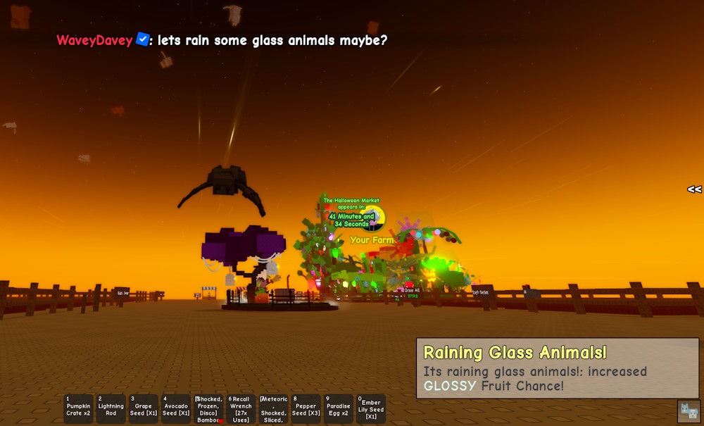 Raining Glass Animals