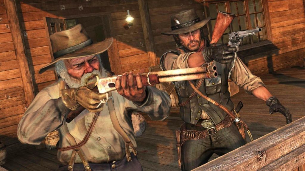 Uncle and John in RDR