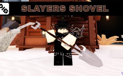 Slayers Shovel in hand Dig