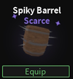 Spiky Barrel