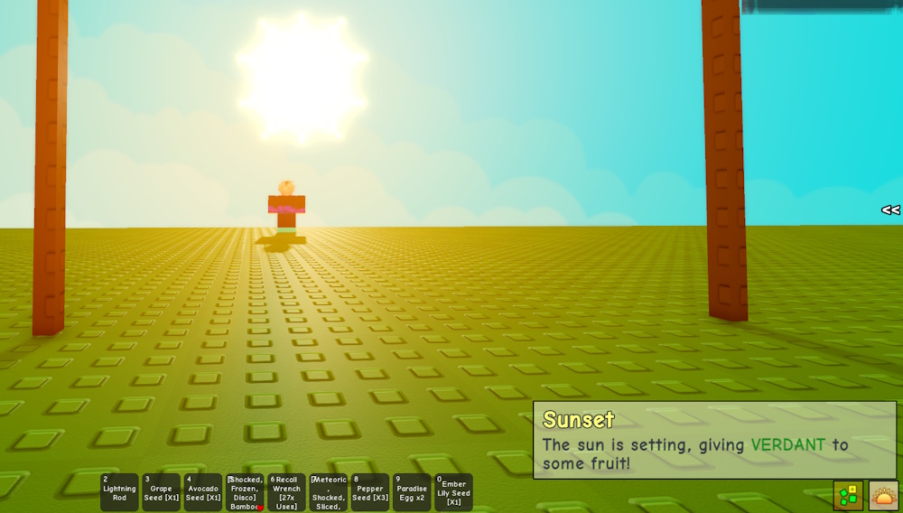 Sunset event GAG