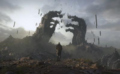 Tomorrow near a Plate Gate in Death Stranding 2 credits scene
