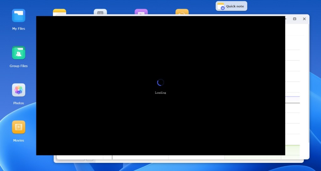 UnifyDrive UT2 video buffering screen