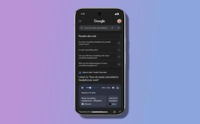 google bringing ai generated audio overview in search page