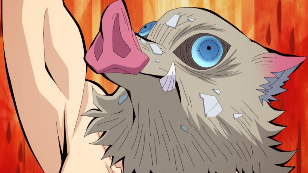 Inosuke in Demon Slayer