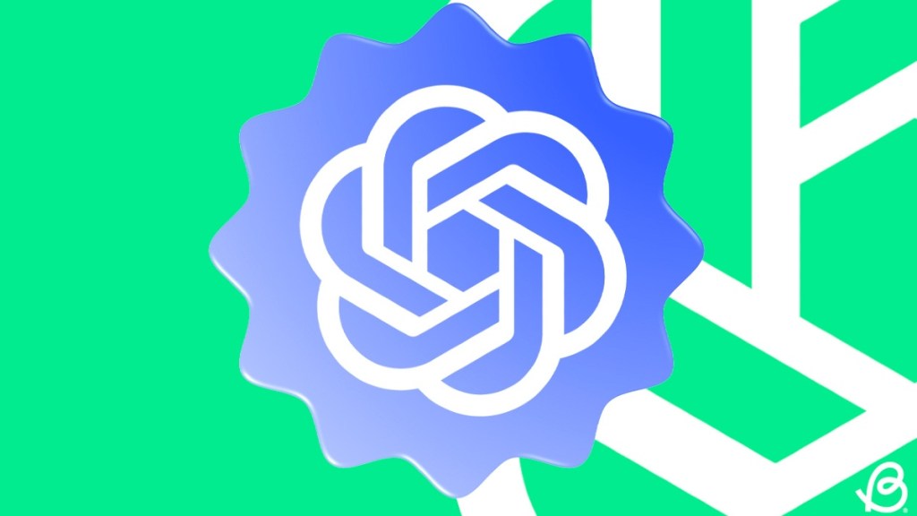 openai icon in a green background