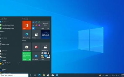 windows 10 desktop interface