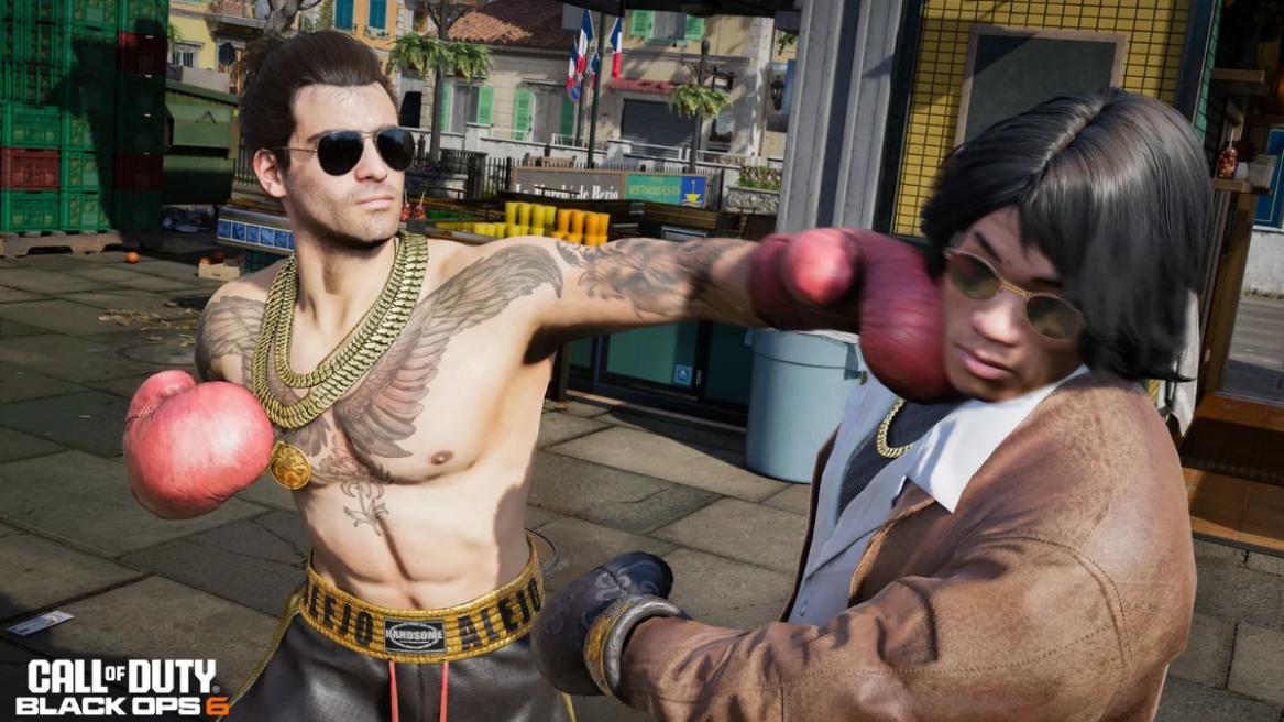 Operator using Boxing Gloves in Black Ops 6