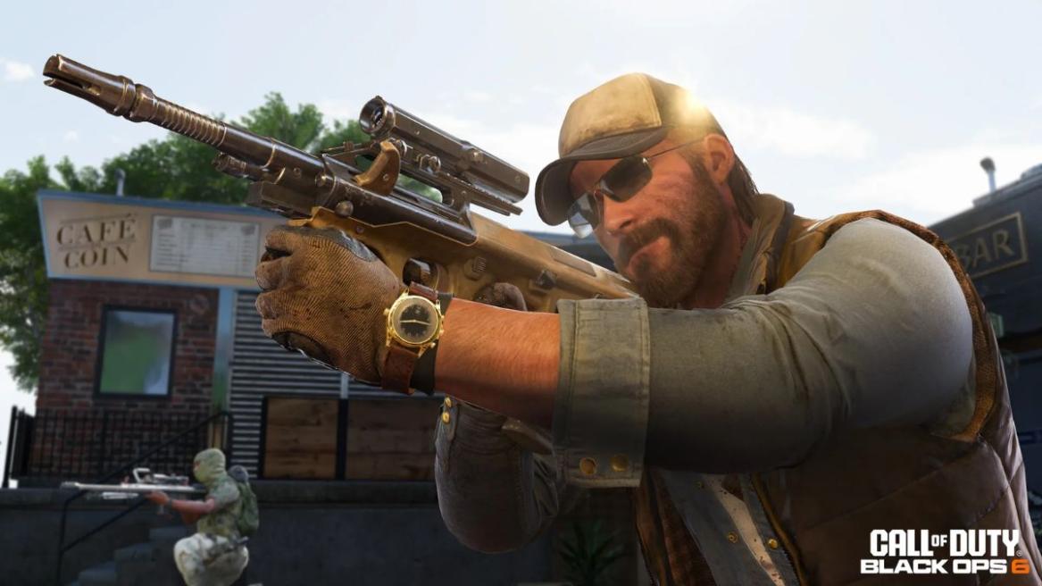 Operator using ABR A1 in BO6