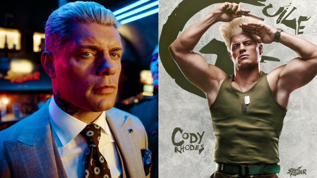 Cody Rhodes as Guile in the Street Fighter movie
