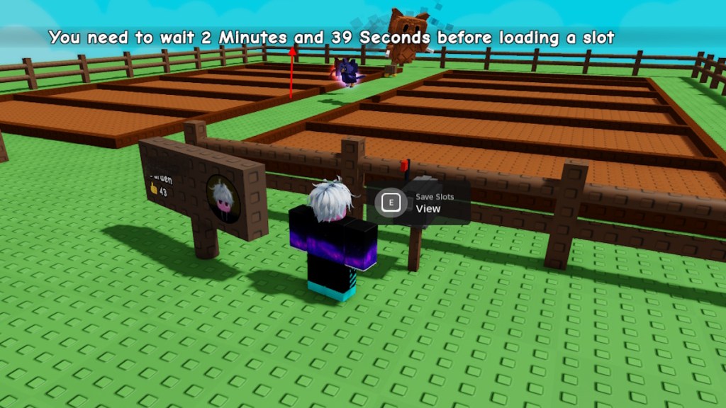 Cooldown on Save Slots