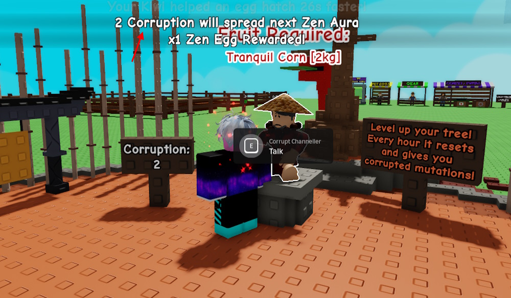 Corruption point from Corrupt tree