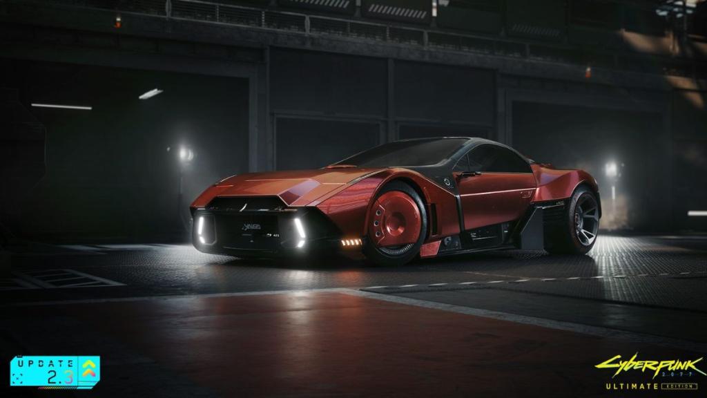 Cyberpunk 2077 Update 2.3 New Vehicle