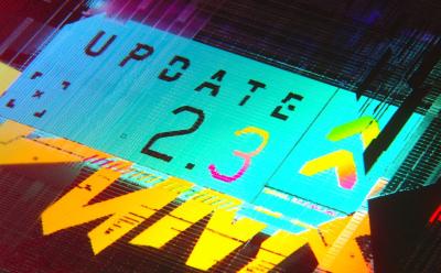 Cyberpunk 2077 Update 2.3 banner