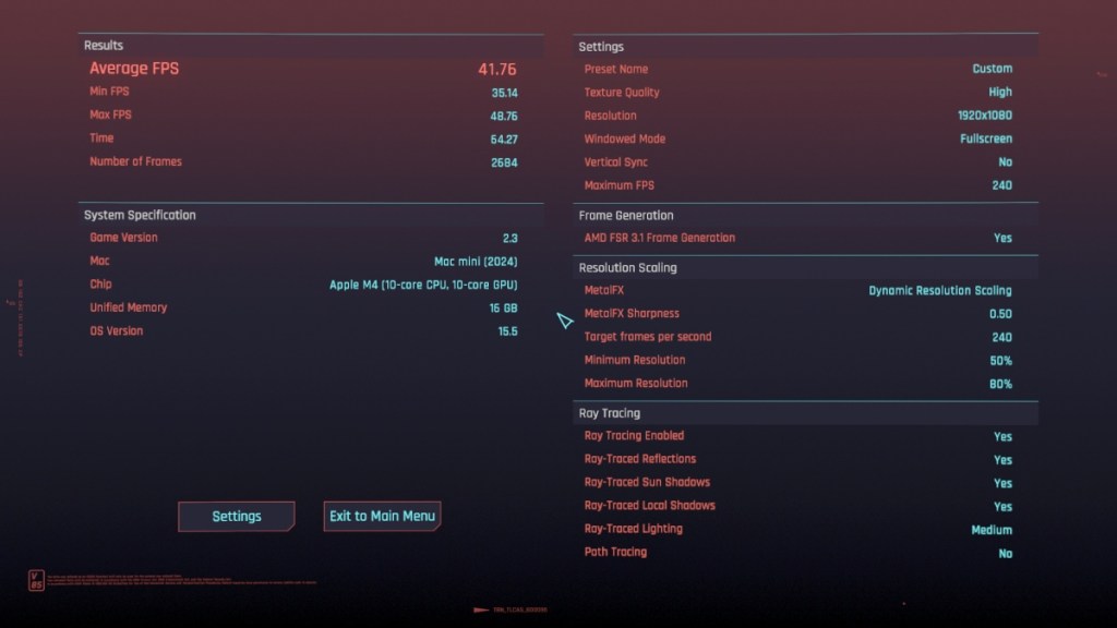 Cyberpunk-2077-on-M4-Mac-with-Ray-Tracing