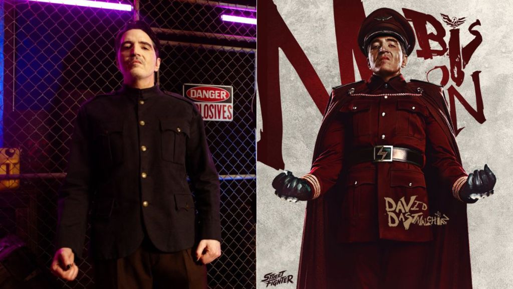 David Dastmalchian as M Bison in the Street Fighter movie