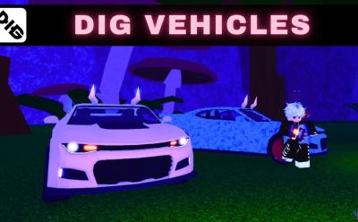 Dig Vehicles list in showcase