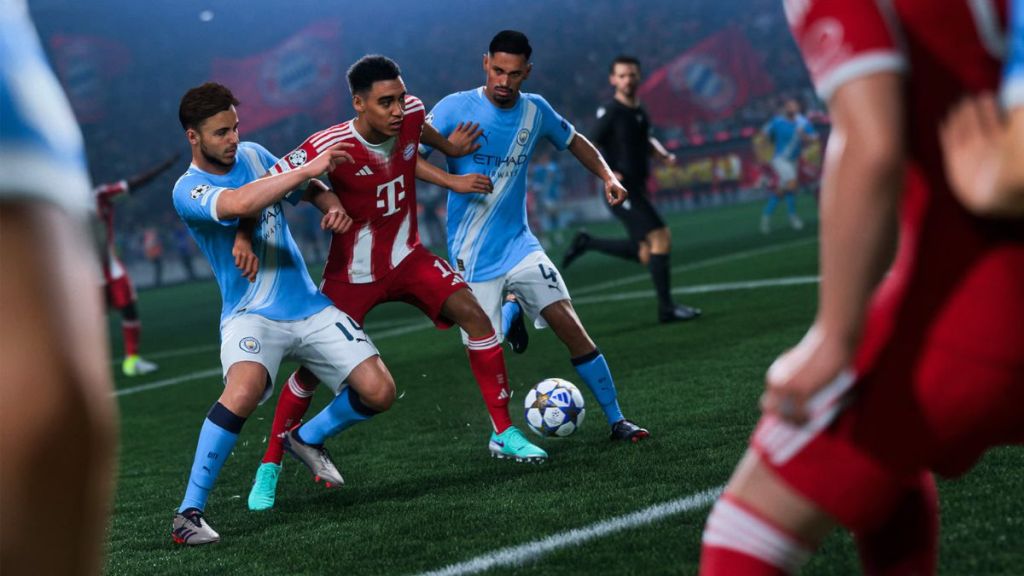 Jamal Musial Holding Up the Ball in FC 26