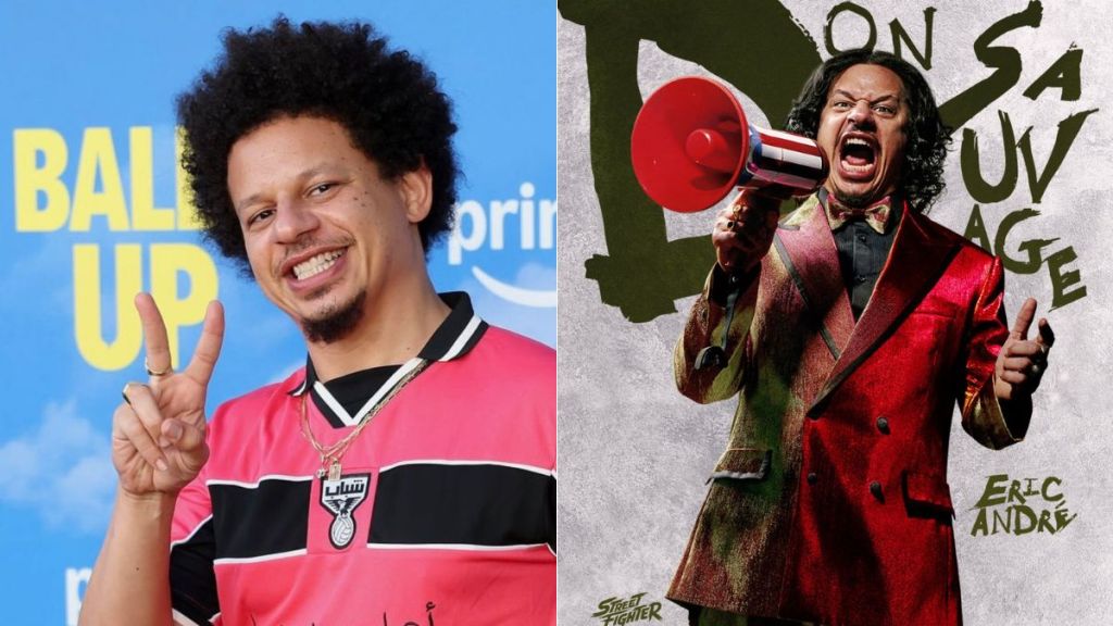 Eric Andre as Don Sauvage in the Street Fighter movie