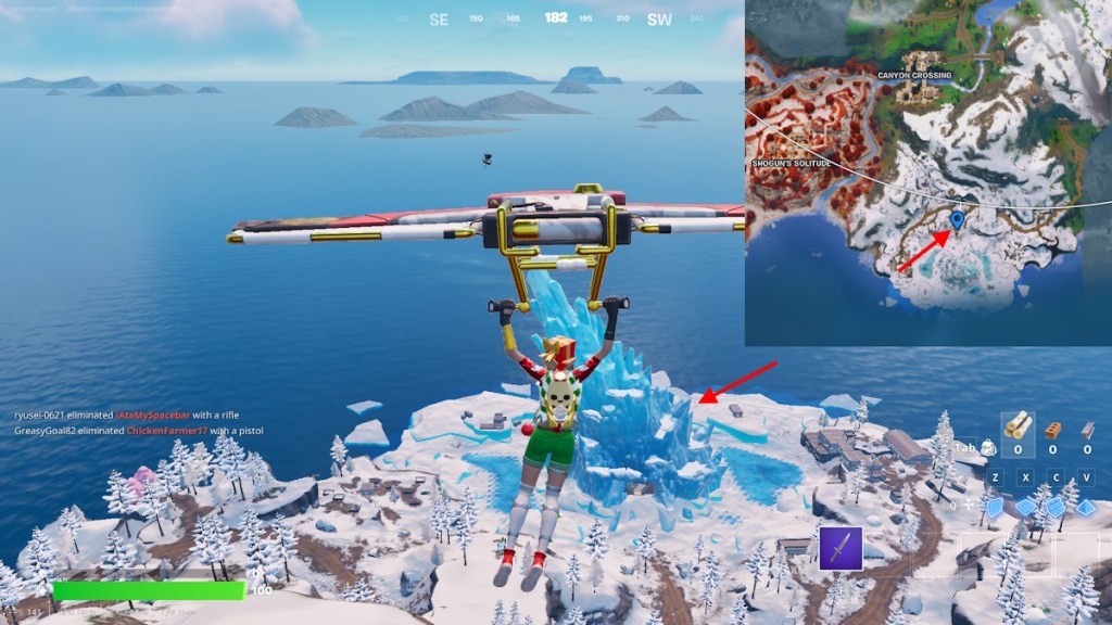 Fortress of Solitude in Fortnite