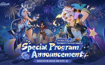Genshin Impact 5.8 Livestream date and time