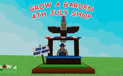 Grow a Garden 4th July Shop