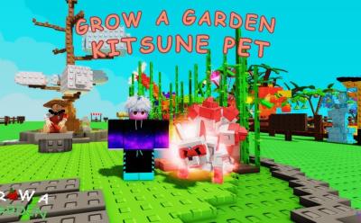 Grow a Garden Kitsune Pet