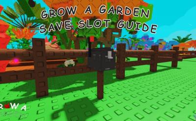 Grow a Garden Save Slot box