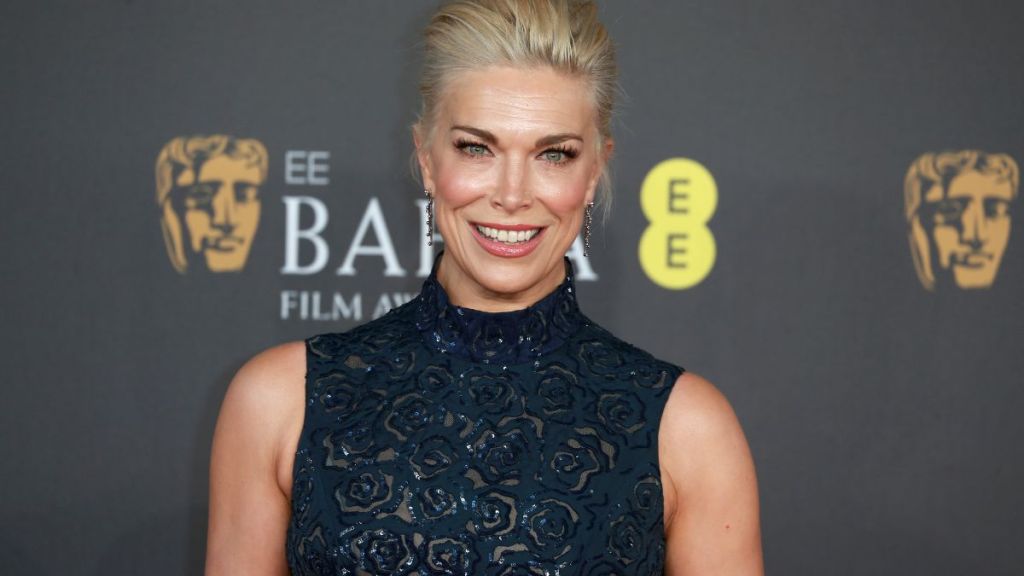 Hannah Waddingham portrays Rebecca Welton in Ted Lasso