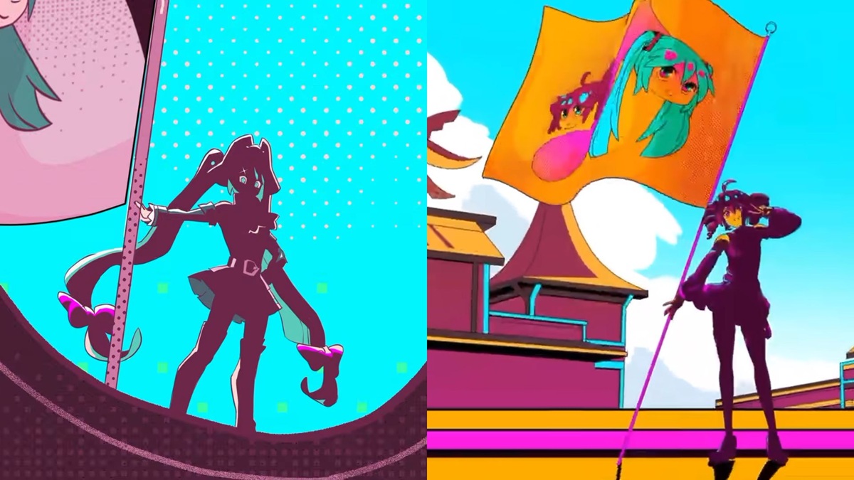 Hatsune Miku and Kasane Teto in Fortnite Chapter 7 Mini Season