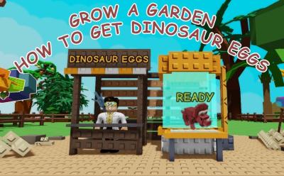 How to Get Dinosaur Pets in Grow a Garden