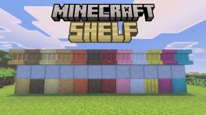 How to Make and Use Shelf in Minecraft